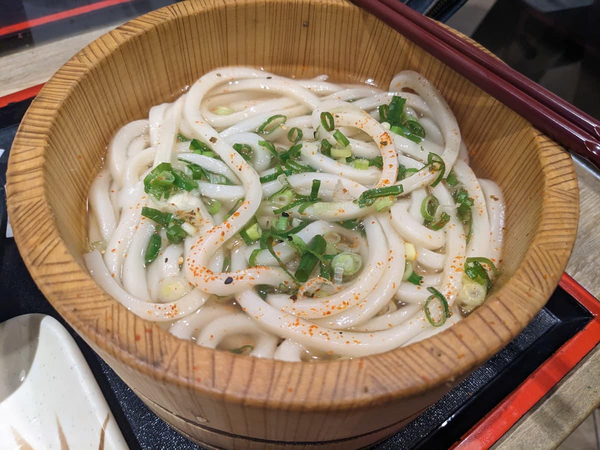 釜揚烏龍麵