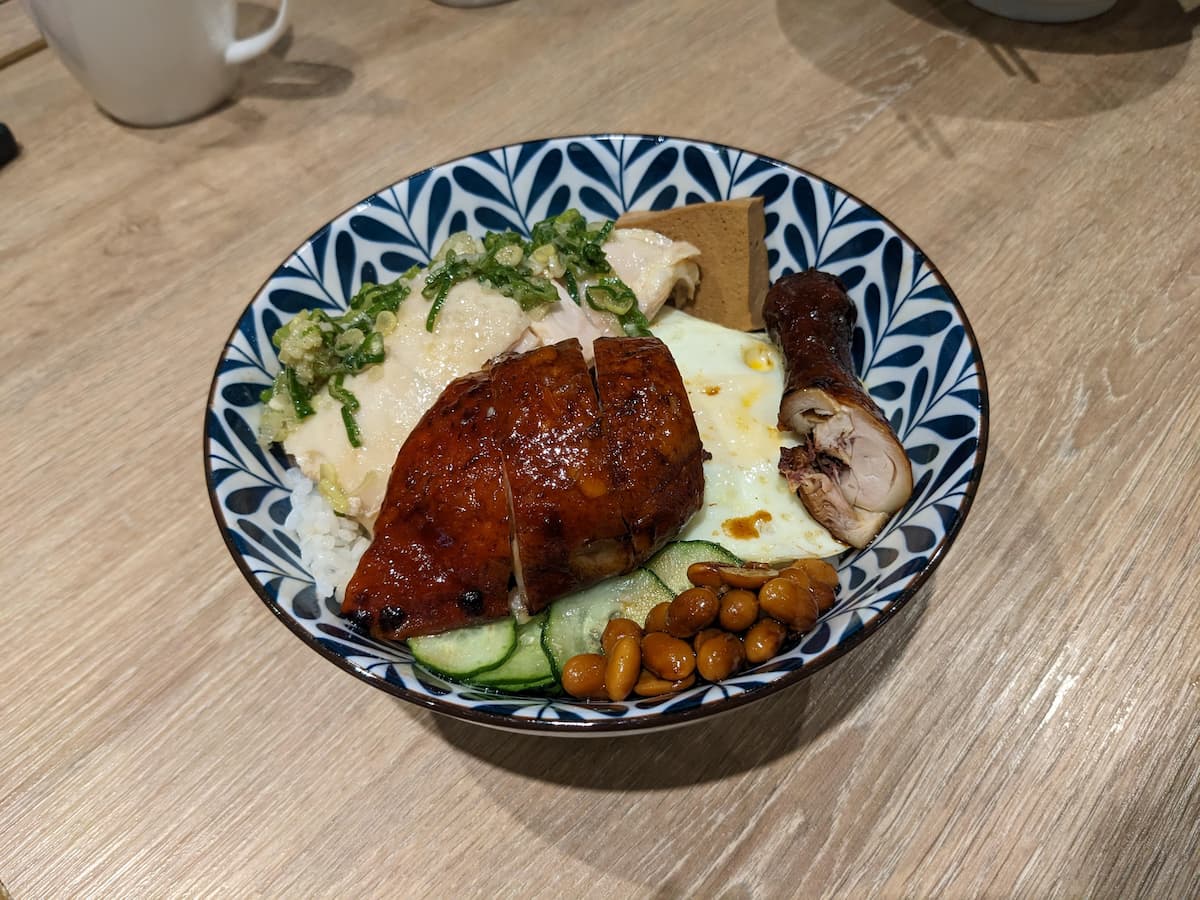 [招牌油雞飯]了凡油雞．燒臘．飯．麵 招牌油雞飯部會想推薦.... | OurShare生活紀錄